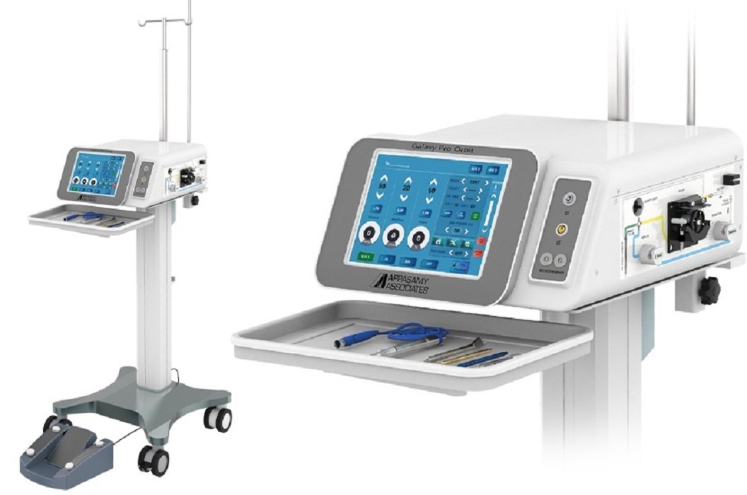 APPA GALAXY PRO ORBIT PHACO + VITRECTOMY MACHINE