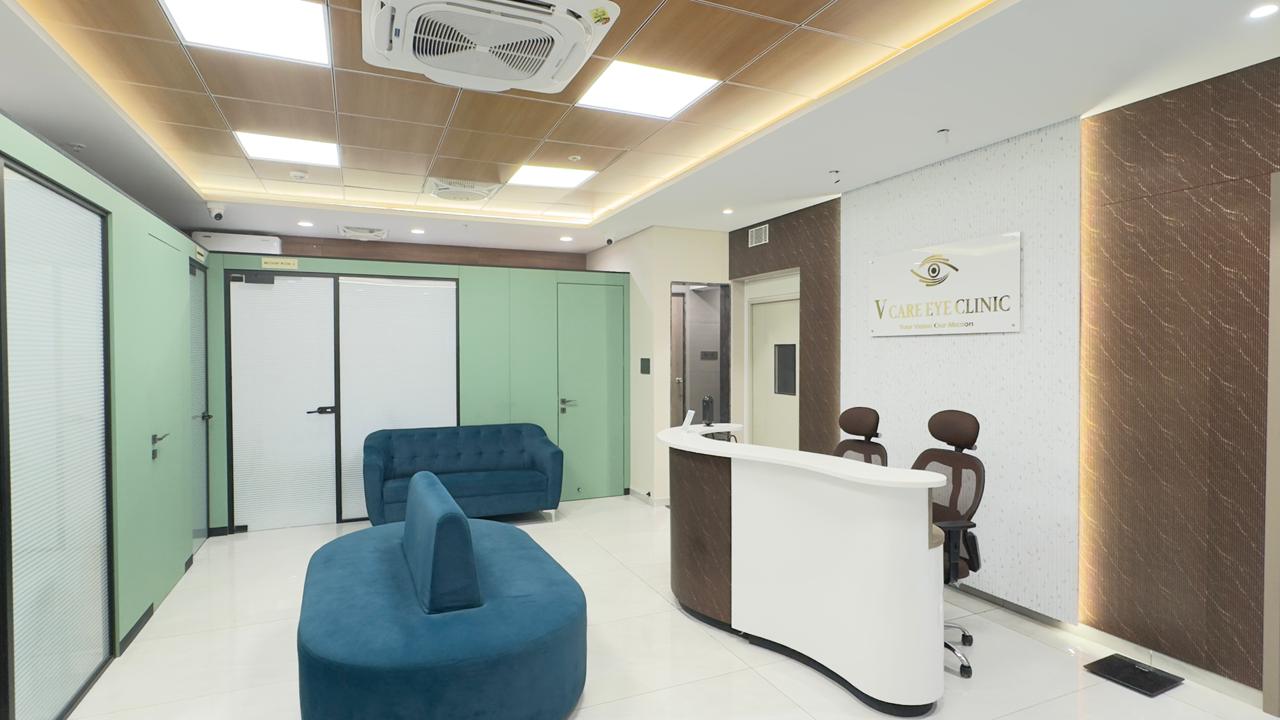 V Care Eye Clinic patient care area