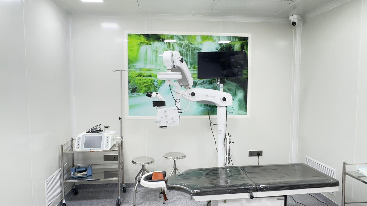 V Care Eye Clinic operating facilities